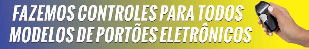Controle remoto para todos os modelos de portões eletrônicos